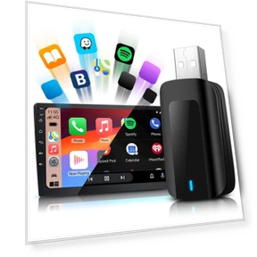 Wireless CarPlay Android Auto Adapter — Phone Accessories, Chic Home