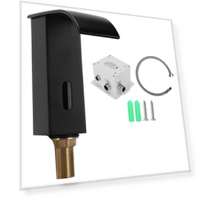 Automatic Sensor Faucet with Cold Waterfall — Hands-Free Faucets, Neoglint