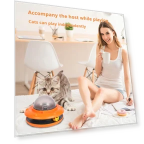 Interactive UFO Pet Feeder Puzzle — Slow Feed, Love Pet House