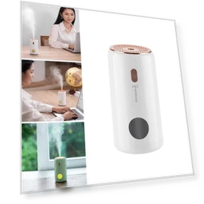 Silent Mini Air Humidifier — Air Moisturizers, Cozy Cottage-Relax