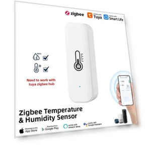 Smart Temperature And Humidity Sensor — Home Climate Control, Good Household Items