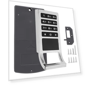 Digital Touch Screen Lock with Keypad — Padlocks & Hasps, Meterk