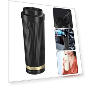 Smart Temperature Control Car Mug Cooler — Beverage Warmers, Fashion Accessory