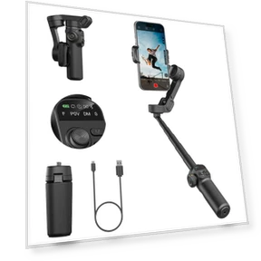 Smart X2 3-Axis Gimbal Stabilizer — Steady Shots, Aochuan