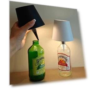 Touch Control Wireless Table Lamp Bottle — Lighting, DC-HOME-3