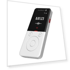 AutoMemo R AI Transcription Block — Portable Audio Recorders, MIYAKO DENKI