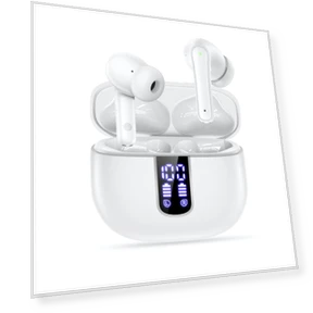 Bluetooth Headphones with LED Display — Over-Ear Headphones, Kayomart