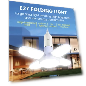 Foldable LED Mini Light Bulb — LED, AI Supermarket