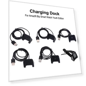 Magnetic Charging Cable — Smartwatch Charging Solutions, Red a Lips