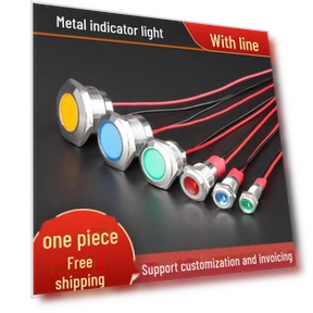 Metal LED Indicator with Wire — Indicator Lights, AI Supermarket
