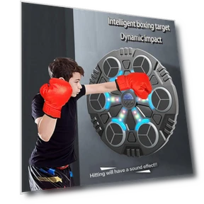 Smart Boxing Trainer with Electronic Music — Boxing Training Gear, Sports Fun Club
