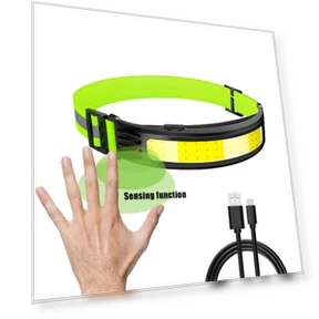 USB Rechargeable LED Headlamp — Flashlights, JOHO