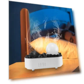 USB Volcano Mist Air Humidifier — Air Moisturizers, Hobbies mall