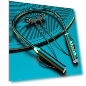 Wireless Sports Neckband Headphones — In-Ear Headphones, Smarter than future