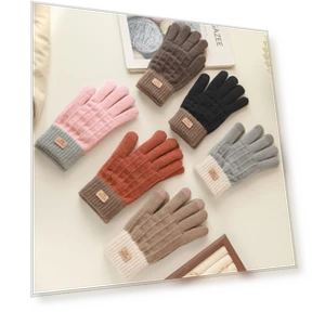 Women's Knitted Cycling Gloves with Touchscreen — Gloves & Mittens, Warm Land