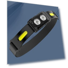 300 Lumen LED Headlamp with Wave Sensor — Flashlights, Chic Home