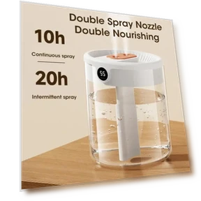Double Spray Humidifier with USB Charging — Air Moisturizers, GC SupMarket