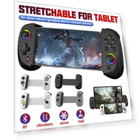 Dual Hall Wireless RGB Gaming Controller — Accessories, VILCORN