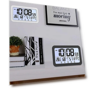 Large Digital Wall Clock — Clocks, DC-HOME Textile
