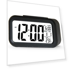 Rechargeable Glowing Smart LED Digital Alarm Clock — Alarms & Clocks, CosyHome