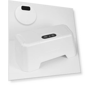 Smart Toilet with Touch Flush Button — Bathroom Essentials, Chic Home