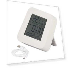 Smart WiFi Temperature and Humidity Sensor — Home Climate Control, Zeblaze