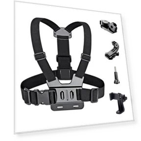 Smartphone Chest Fixation Harness — Wearable Cameras, Kayomart