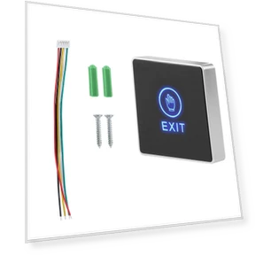 Touch Control Exit Button with LED Panel — Access Control Keypads, GoolRC