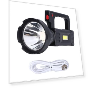 USB Rechargeable Flashlight Projector — Flashlights, TOMTOP JMS