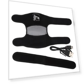 Vibrating Massage Knee Wrap — Rehabilitation & Therapy Equipment, Lixada