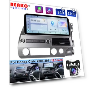 12.3-inch Touchscreen Wireless Carplay — Navigation & GPS Accessories, Reakosound