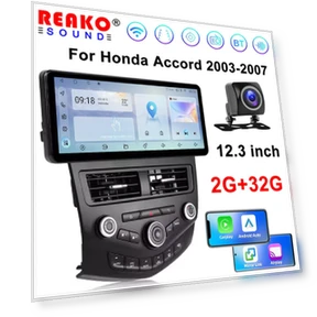 12.3-inch Touchscreen Wireless Carplay — Stereo Receivers, Reakosound