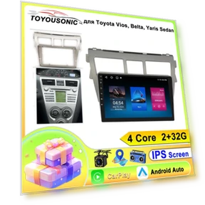 Android Car Stereo for Toyota Vios Yaris 2007-2012 — Stereo Receivers, ToyousoniC