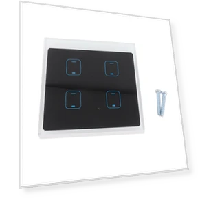 4-Key Smart WiFi Touch Light Switch — Dimmer Switches, KONNWEI