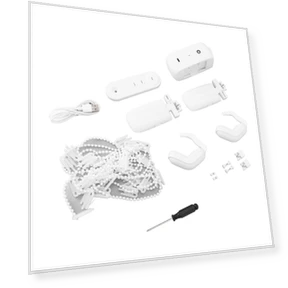 Automatic Curtain Opener with Remote Control — Treatment Sets, KONNWEI
