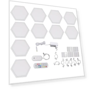 Hexagon LED Wall Lights — Wall Lighting, KONNWEI