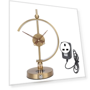 LED Lamp Clock — Desk & Shelf, KONNWEI