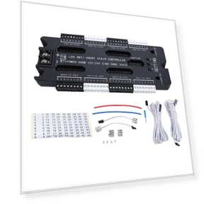 LED Stair Lighting Controller with Motion Sensor — Outdoor Security & Flood Lighting, KONNWEI