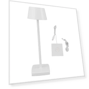 LED Wireless Desk Lamp with Touch Switch — Desk & Table Lighting, KONNWEI