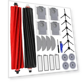 Main Side Brush, Hepa Filter, Mop Pads, Dust Bags Spare Parts — Parts & Accessories, Modern Home Furnishing