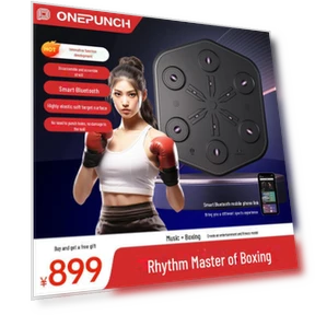 Punch-Free Smart Boxing Wall Target — Boxing Training Gear, FluxZone