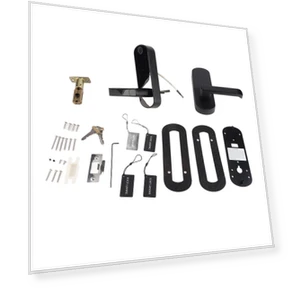 Smart Bluetooth Fingerprint Door Lock — Electromagnetic Security Locks, KONNWEI