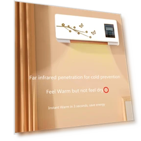 Smart Electric Heater with Remote Control — Portable Heating Solutions, Modern Home Furnishing