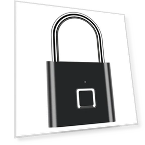 Smart Fingerprint Padlock — Padlocks & Hasps, KONNWEI