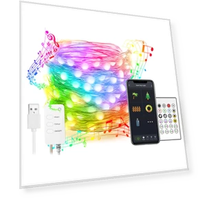 Smart LED String Lights — String Lights, KONNWEI