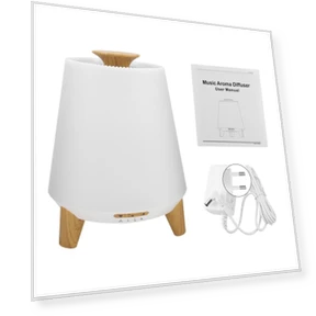 Smart Ultrasonic Aromatherapy Essential Oil Diffuser — Diffusers, KONNWEI