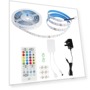 Smart Voice-Activated LED TV Light Strip — LED Strips, KONNWEI