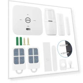 Smart WIFI GSM Home Security System PIR — Smart Home Security, KONNWEI