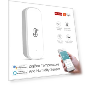Temperature and Humidity Sensor — Home Climate Control, Tuya