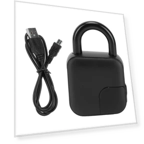 Hidden Lock with Fingerprint Scanner — Luggage Locks, Vestidos